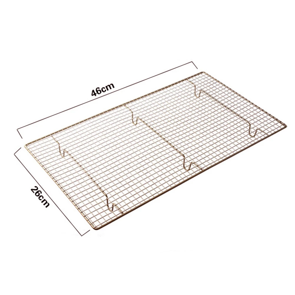 Антипригарной охлаждения стойки сетки лоток для печенья Pie торт хлеб Решетка
