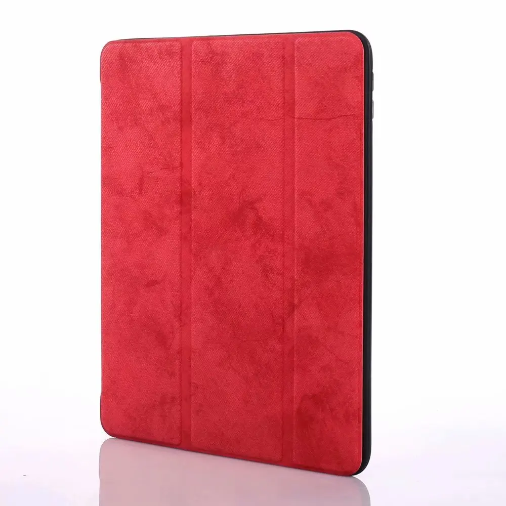 for iPad 12.9 Red Магнитный чехол для нового iPad Pro 12,9 выпуска Apple Pencil Holder, тонкий защитный чехол-подставка для автоматического сна/пробуждения PU кожаный чехол - Цвет: for iPad 12.9 Red