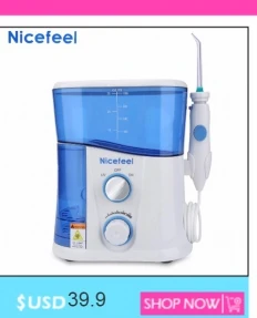Nicefeel 1000 мл Вода Flosser Oral SPA Стоматологический Ирригатор Spa Flosser Вода для ухода за зубами очиститель зубов ирригатор 7 шт. наконечник