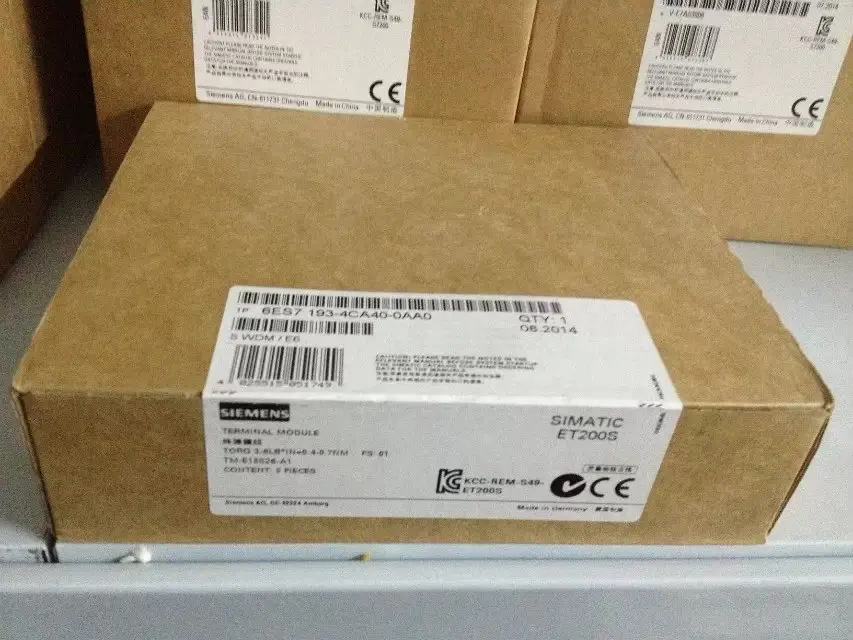 Оригинальные терминальные модули 6ES7193 4CA40 0AA0 SIMATIC DP рандомные для ET200S|modul can|module