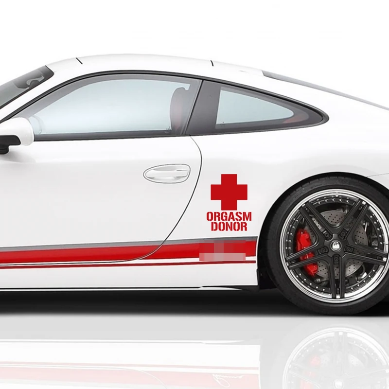 Оргазм Донор Смешные окна секс Колледж пива автомобильные наклейки украшения