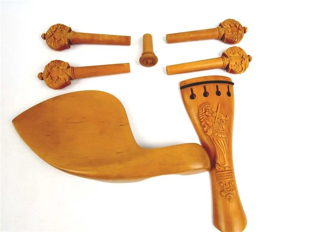 

1 Набор резьбы boxwood скрипка 4/4 часть, красивое украшение, отличное качество изготовления