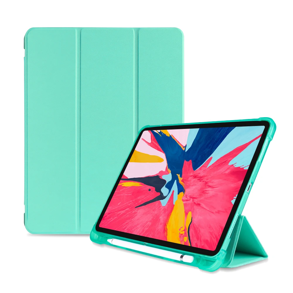 Чехол для iPad Pro 11 с карандашом, умный чехол, мягкий из искусственной кожи чехол для iPad Pro 11, чехол для iPad, чехол Pro 11