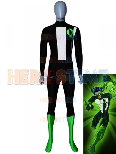 

Green Superhero Costume Lycra Spandex Cosplay Zentai Suit Green Superhero Tight Bodysuit Custom Made
