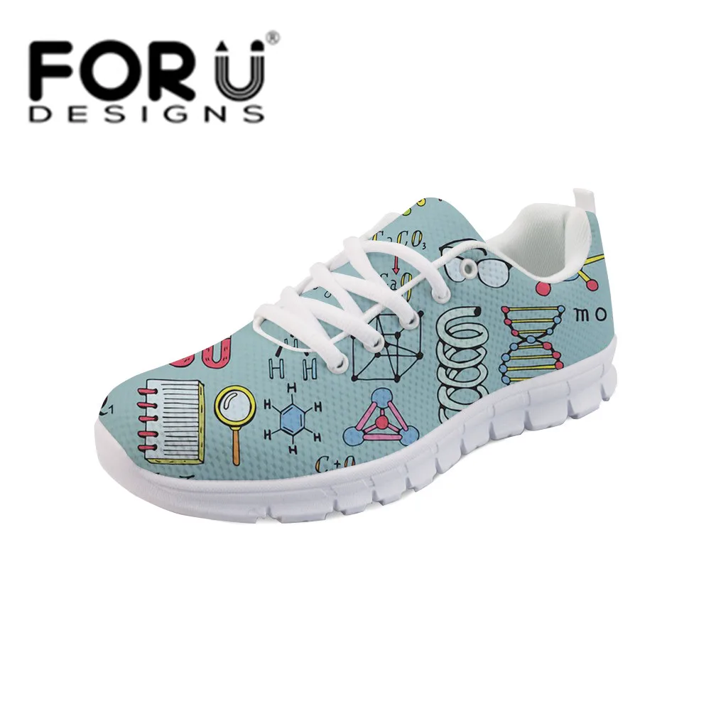 T1140AQ FORUDESIGNS/Женские повседневные кроссовки; модные женские туфли на плоской подошве с рисунком еды; удобные кроссовки на плоской подошве со шнуровкой; Прямая поставка - Цвет: T1140AQ