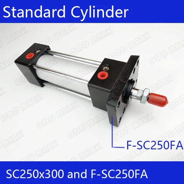 

SC250*300 250mm Bore 300mm Stroke SC250X300 SC Series Single Rod Standard Pneumatic Air Cylinder SC250-300 pneumatic cylinder