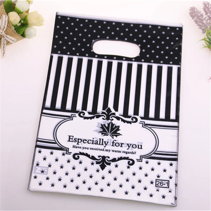 В наличии три цвета новый стиль оптовая продажа 100 шт./лот 20*30 см пластиковый пакет