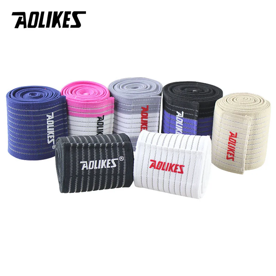 AOLIKES 1 шт. 90*7 5 см пауэрлифтинга эластичный бинт для ног сжатия носки девочек до
