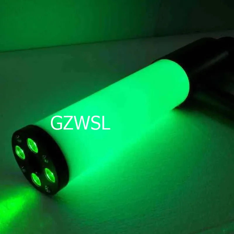 Dj освещение ручной пистола co2 пушки jet Gun led RGB 4*3w | Лампы и