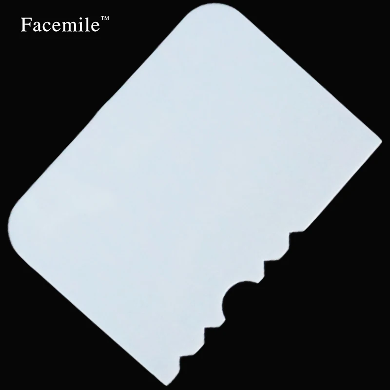 4 шт. трапециевидный скребок пластиковый Гладкий классический инструмент