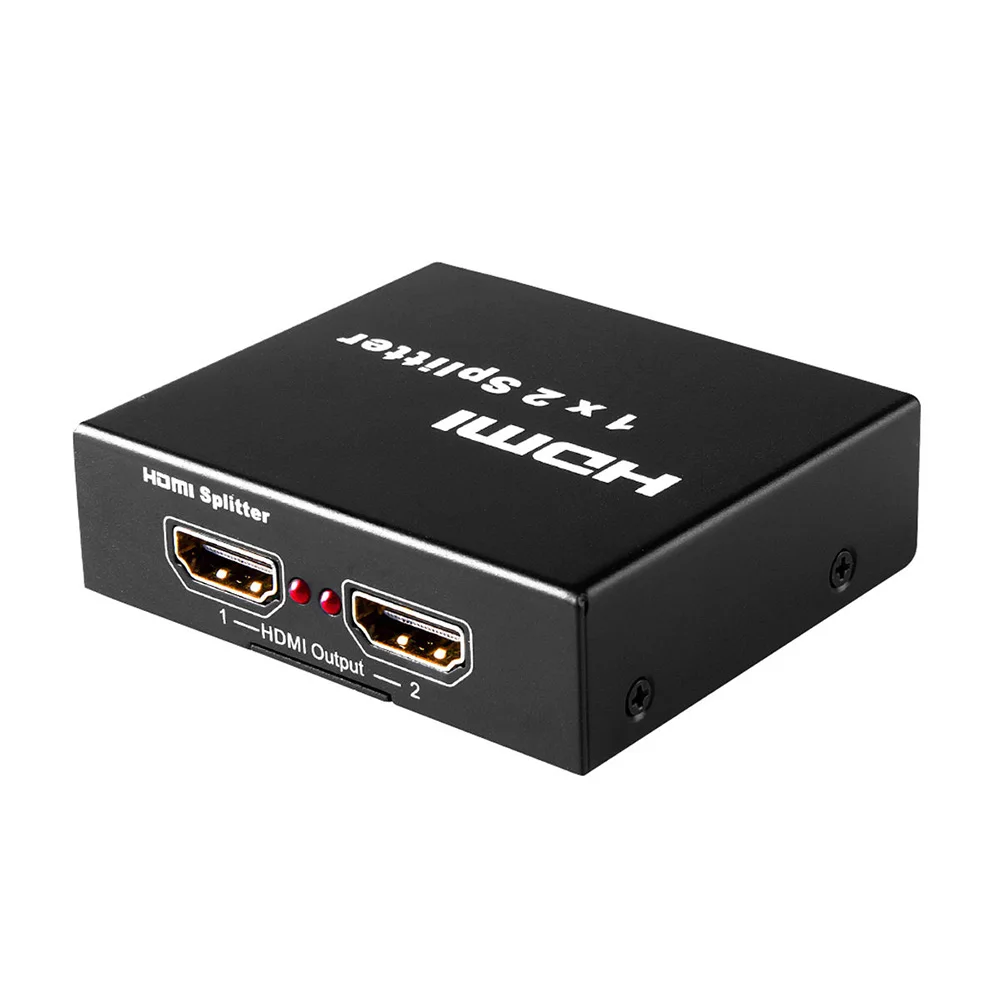 1 в 2 выхода HDMI сплиттер усилитель HDCP 1080P двойной дисплей для HDTV DVD PS3 Xbox|hdmi in hdmi|hdmi