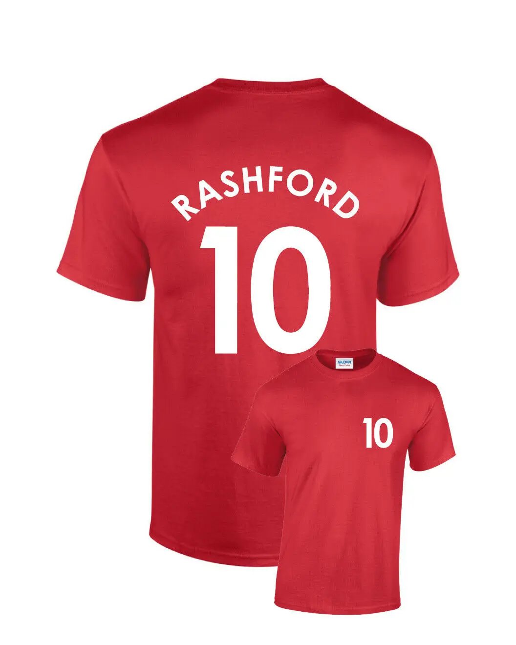 Детская Футбольная Футболка Marcus Rashford No.10 модная футболка унисекс для мужчин и