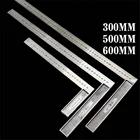 Новые металлические стальные инженеры пробуют квадратный набор, деревянный измерительный инструмент линейка под прямым углом 90 градусов измерительные приборы 25 см30 см