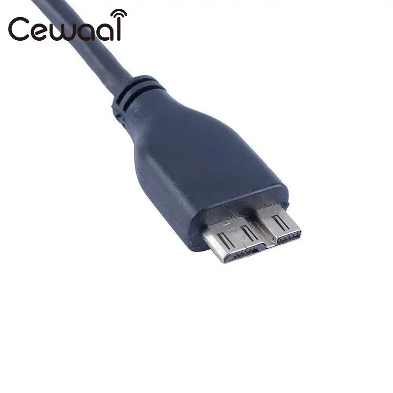 Cewaal CEWAAL 52 см USB3.0 Мужской к Micro B внешний жесткий диск кабель мобильной передачи