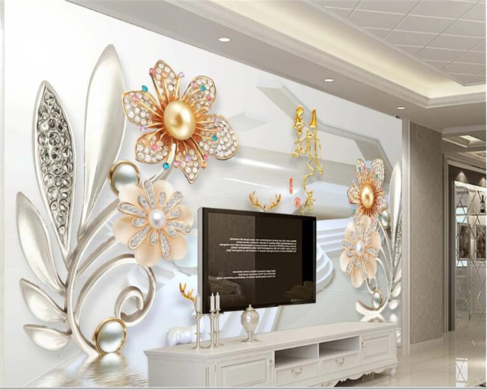 Пользовательские художественные Ароматические украшения 3D обои для интерьера