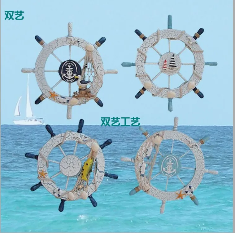 

Корабль Helmsman средиземноморские настенные подвесные украшения деревянные поделки домашний бар корабль Helmship настенные подвесные украшения ...