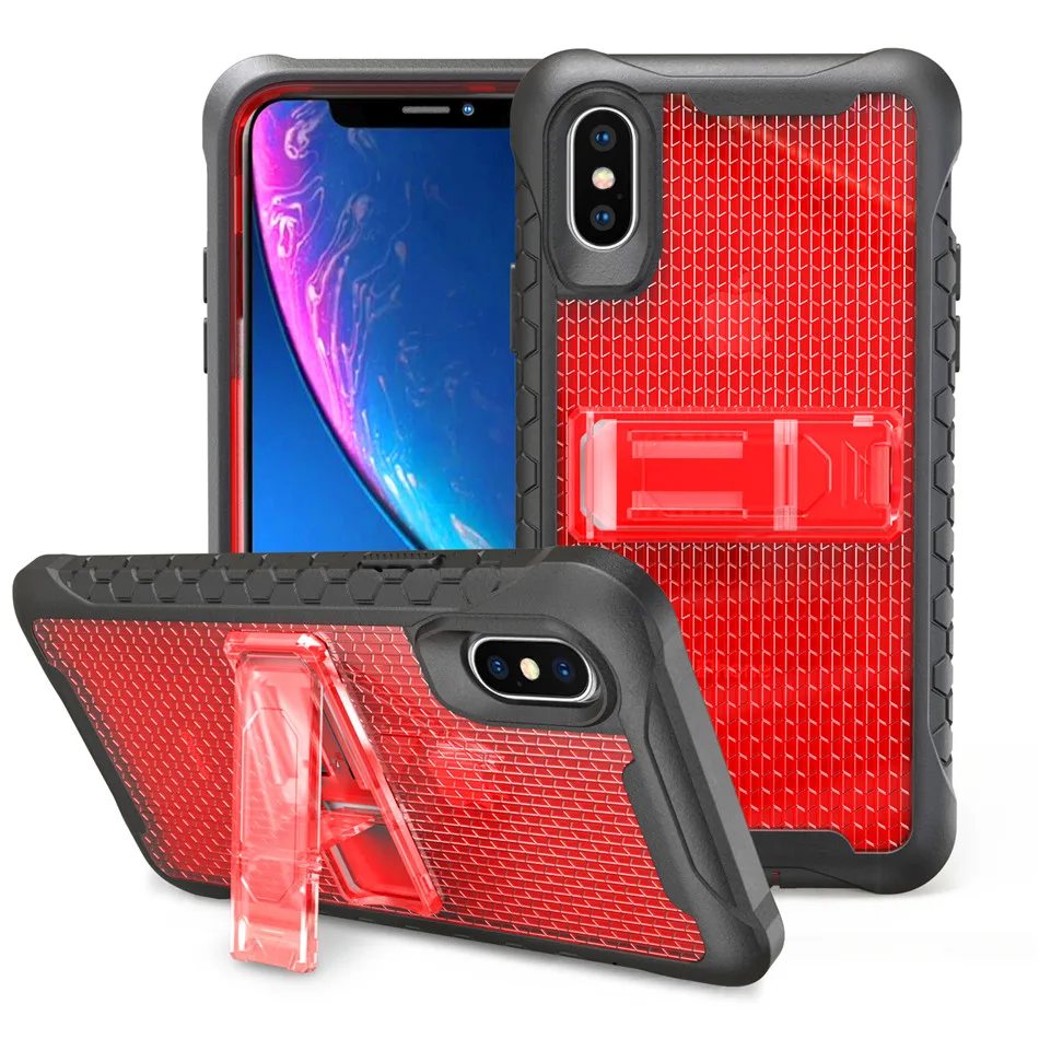 Для iPhone XR противоударный военный прочности при падении силиконовый чехол