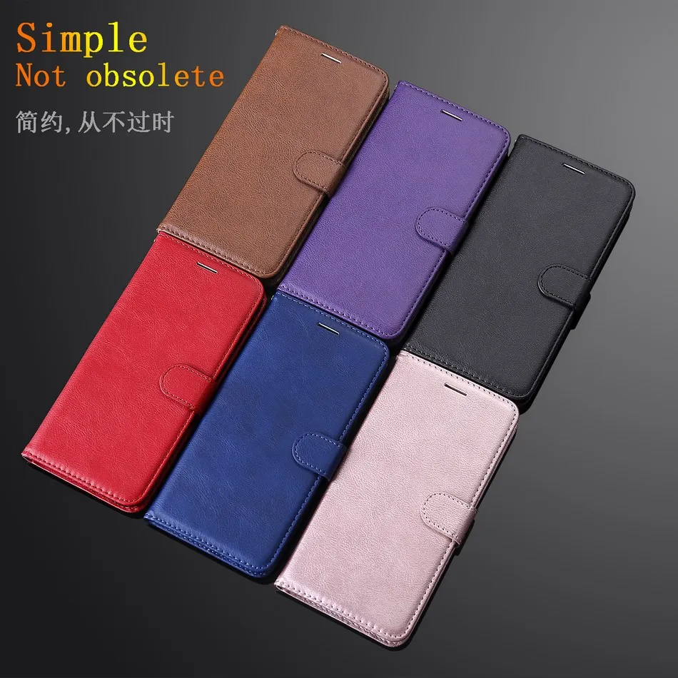

Luxurious Wallet Cases For Frame Huawei P30 Lite Honor 8A 10 Y6 Pro Y7 Y8 2018 Y9 2019 Nova 4 4e Card Slot Business Covers P06Z