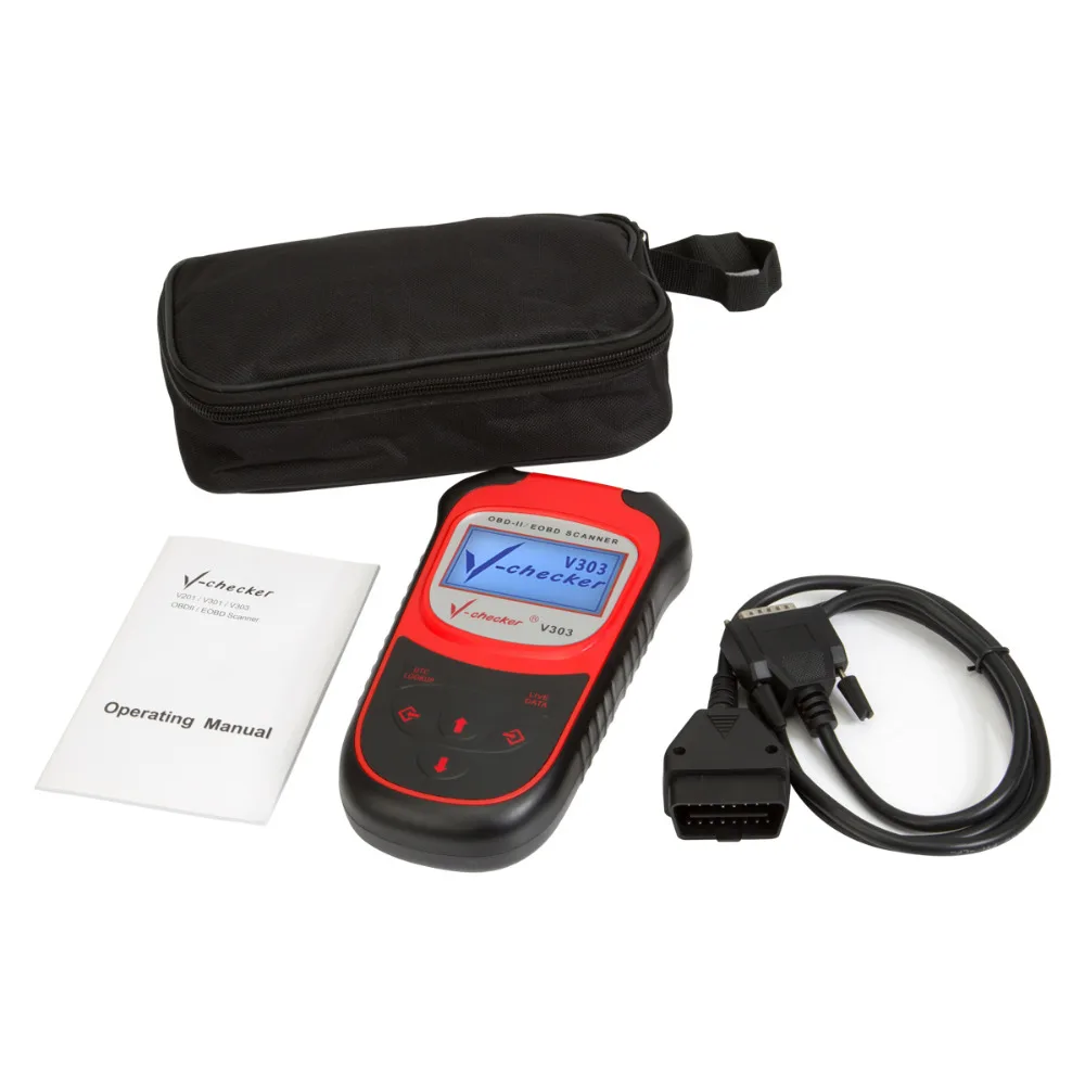 V-checker V303 EOBD OBD2 Scanner Car Engine Fault Code Reader CAN Diagnostic Scan Tool | Инструменты