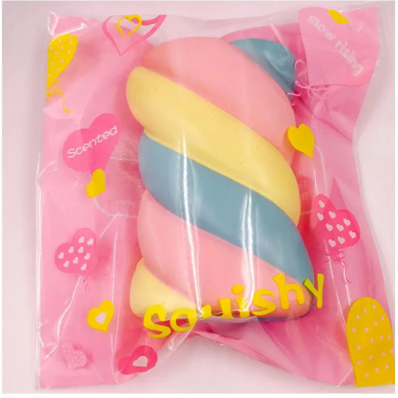 Ливе Jumbo большой мягкими Радуга Зефир Kawaii Мягкий хлопок конфеты игрушки Squishies