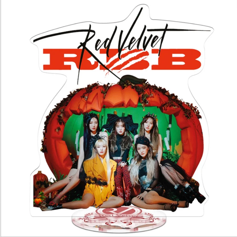 Red Velvet 1 Kpop красный бархат членов акриловая фигурка стэнди кукла Joy Irene Yeri стоячий стол Декор 22 см - Цвет: Red Velvet 1