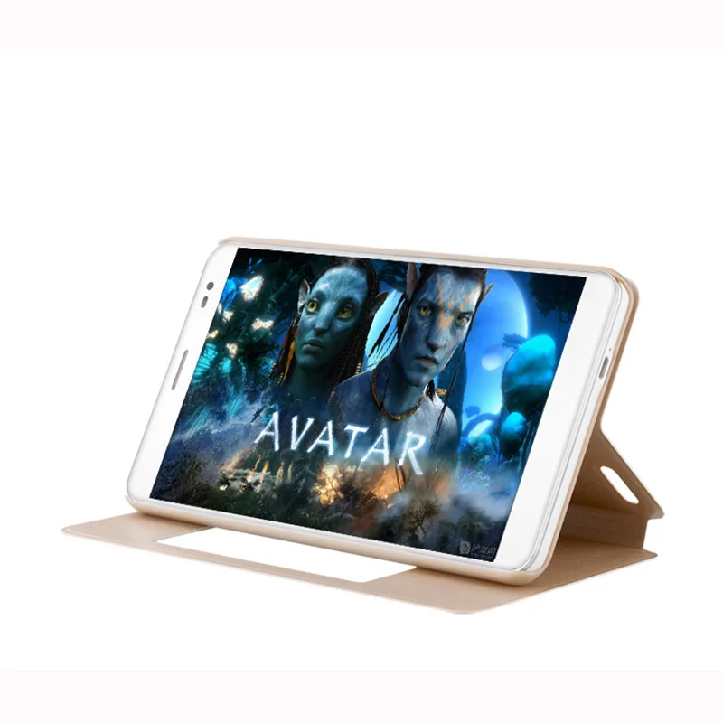 Умный флип-чехол с окошком 7 0 дюйма для Huawei honor X2 MediaPad из искусственной кожи