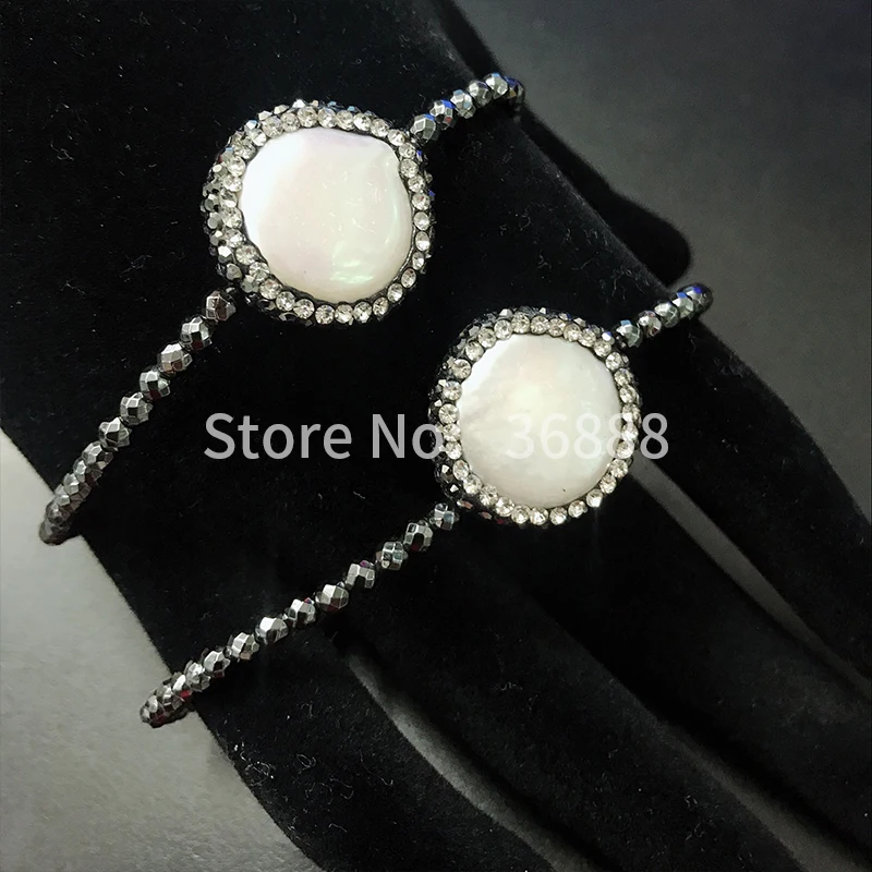 2018 популярный простой Модный жемчужный браслет европейские и американские