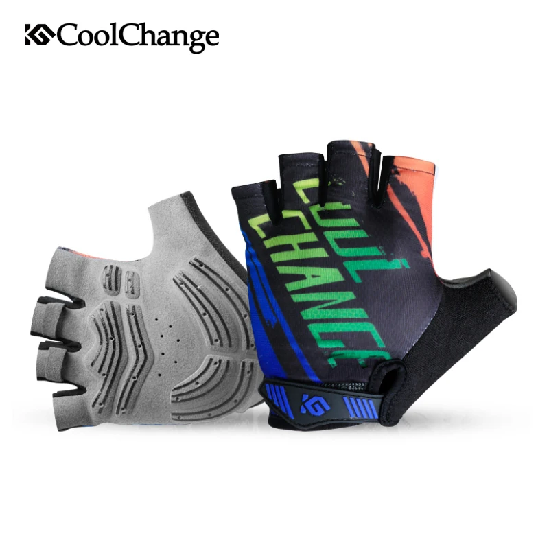 2017 CoolChange MTB велосипедные перчатки полупальцевые мужские женские летние