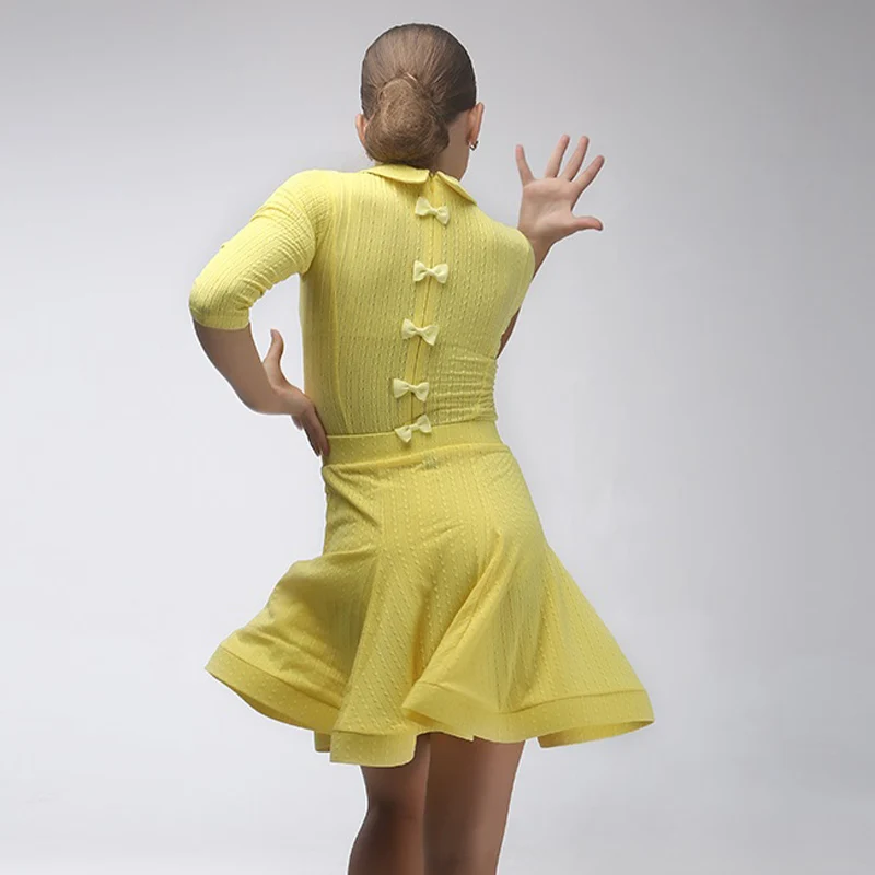 Платье для латиноамериканских танцев платье девочек танцевальные костюмы детей