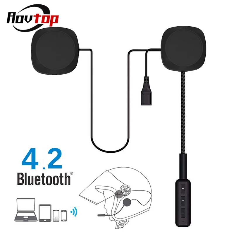 

Bluetooth-наушники для мотоциклетного шлема с двойным козырьком, 4,2 EDR