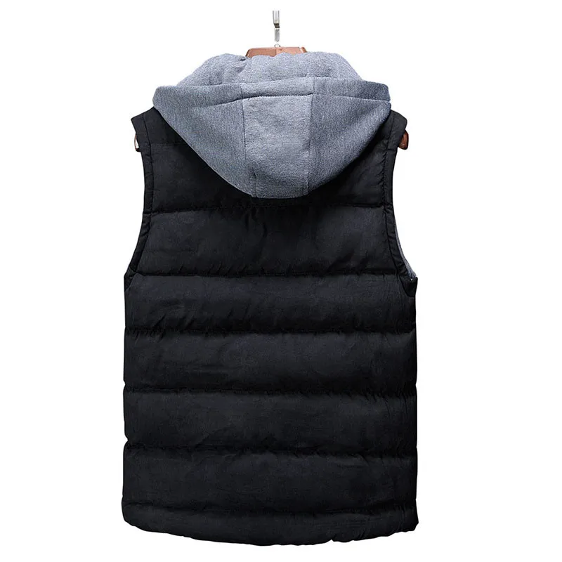 Новый Повседневное для мужчин жилет мужской Slim Fit куртка без рукавов Лидер продаж