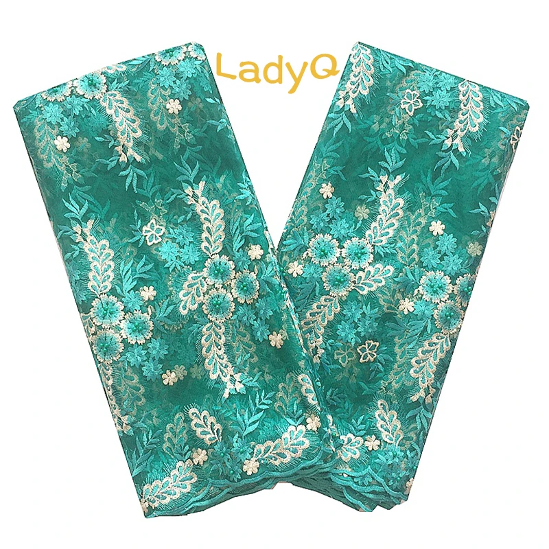 LadyQ африканская швейцарская французская кружевная ткань коралловый красный