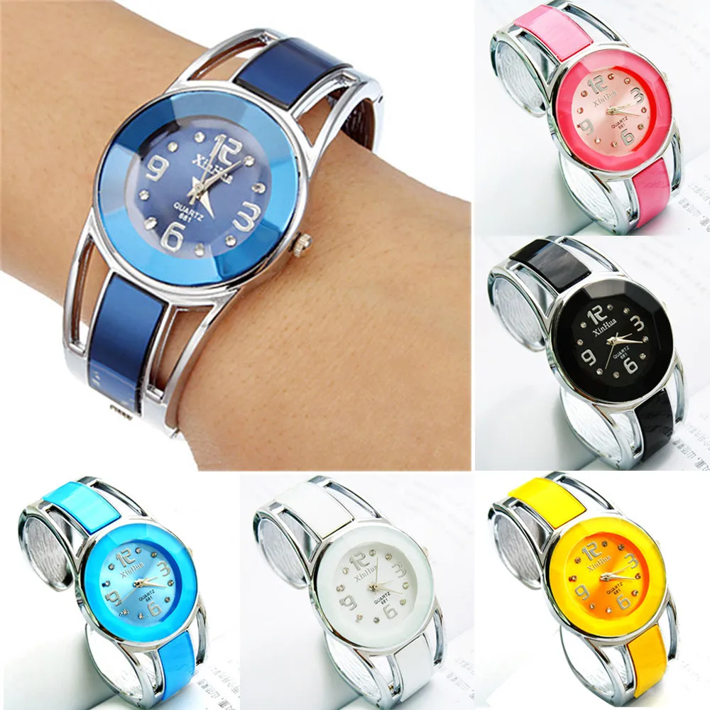 Часы GEMIXI женские кварцевые лидер продаж Модные Аналоговые Круглые Наручные с