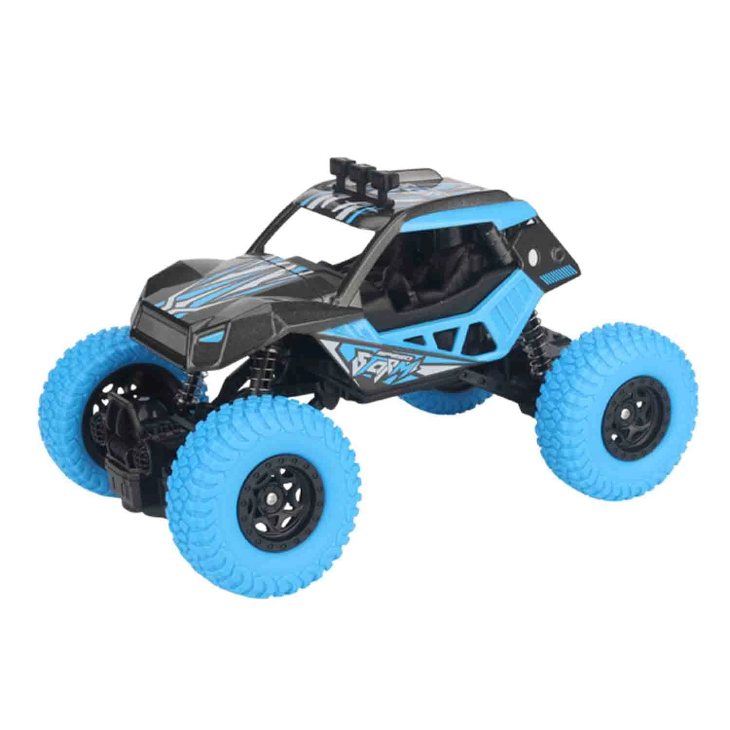 Sky Blue Радиоуправляемый автомобиль 4Wd 2,4 Ghz альпинистский автомобиль Bigfoot автомобиль с дистанционным управлением модель внедорожника игрушка - Цвет: Sky Blue