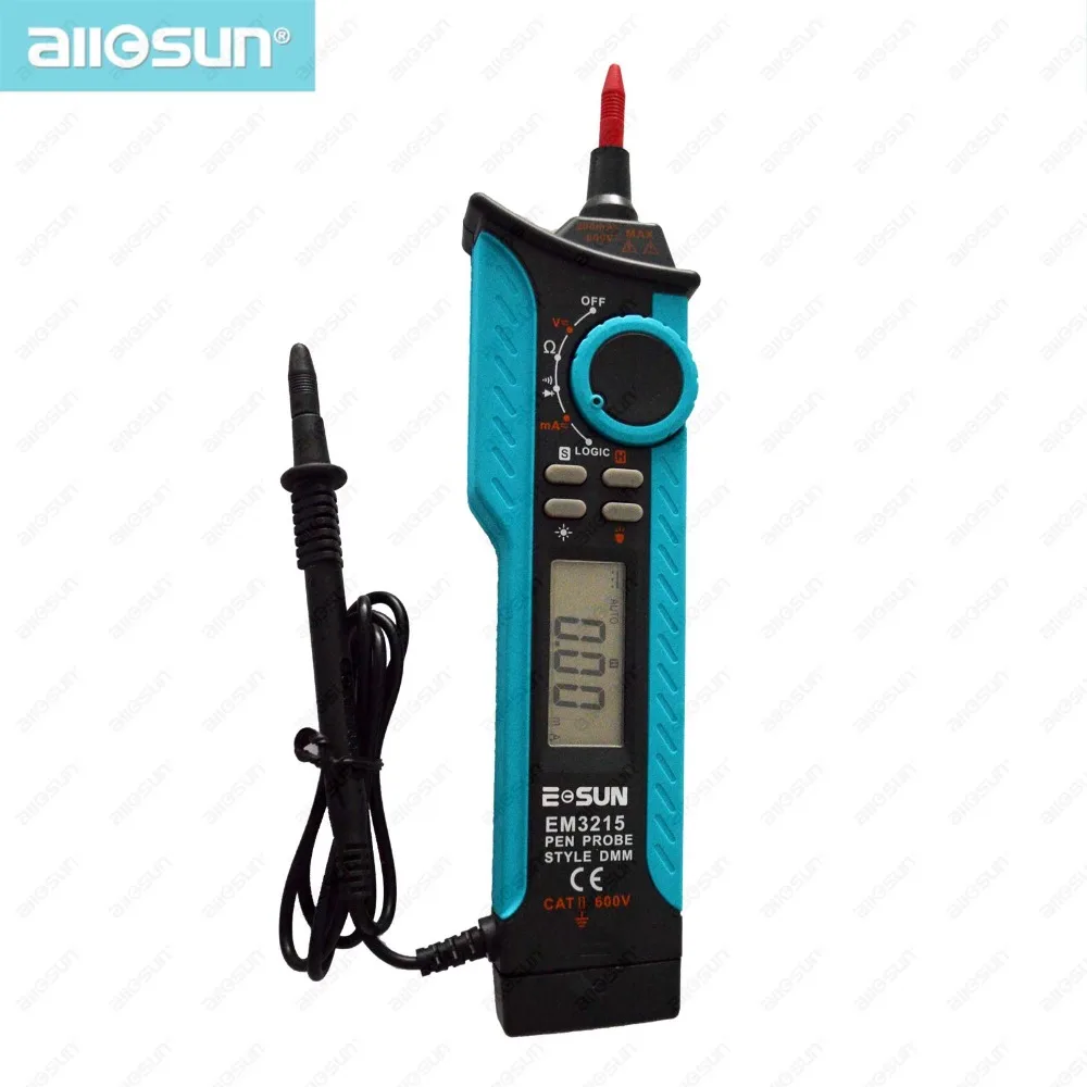 Цифровой мультиметр CAT II 250 В DMM Pen Type максимальный Автоматический диапазон TTL