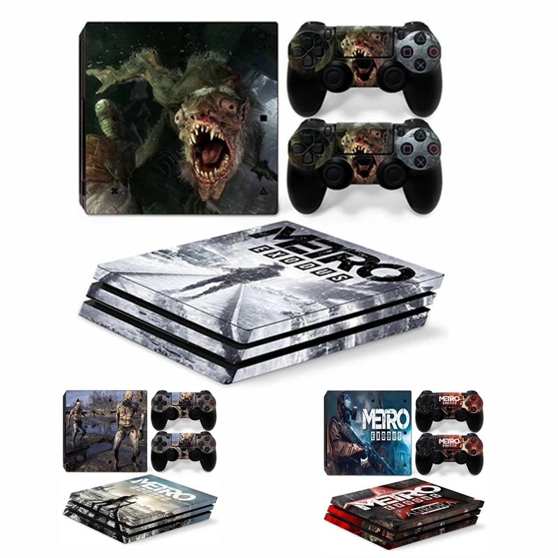 Metro 2033 ужас игра наклейка для PS4Pro Playstation Machine Exodus Darkens аниме фильм фигурка игрушка с