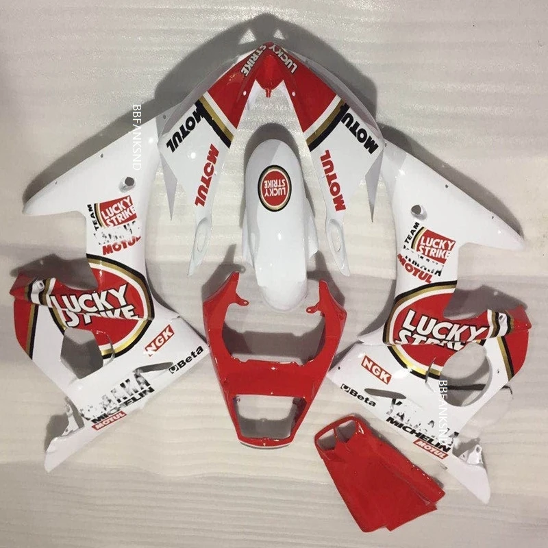 

HOT Fairing For YAMAHA YZF-R6 03-05 R6 YZF-R6 03 04 05 ALL Gloss white Red YZF R6 2003 2004 2005 Injection molding