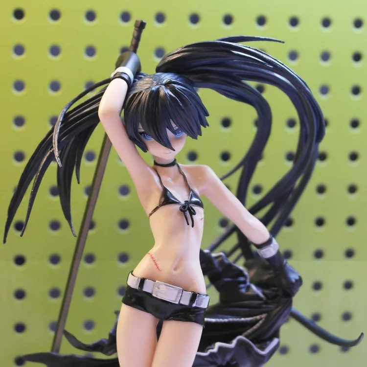 Экшн фигурка аниме Black Rock Shooter из ПВХ Коллекционная модель детские игрушки кукла 20