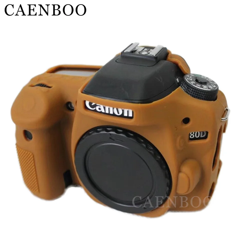Чехлы для камер CAENBOO 80D мягкая силиконовая резиновая сумка камеры Canon EOS чехол