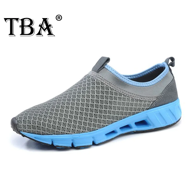 TBA/5951 # Мужская дышащая обувь без шнуровки на плоской подошве летняя Роскошная