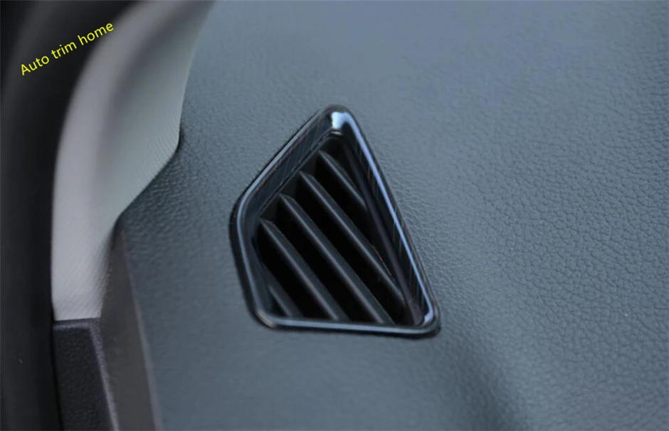 

Lapetus Inner Air Conditioning AC Outlet Vent Frame Cover Trim For Skoda Karoq 2018 2019 2020 Stainless Steel / Auto Accessories