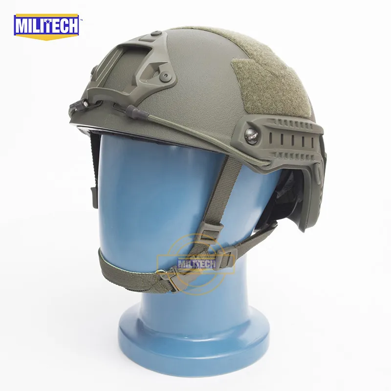 MILITECH Быстрый OD зеленый FA стиль супер ABS страйкбол тактический шлем Ops Основной стиль High Cut тренировочный шлем супер жесткое качество