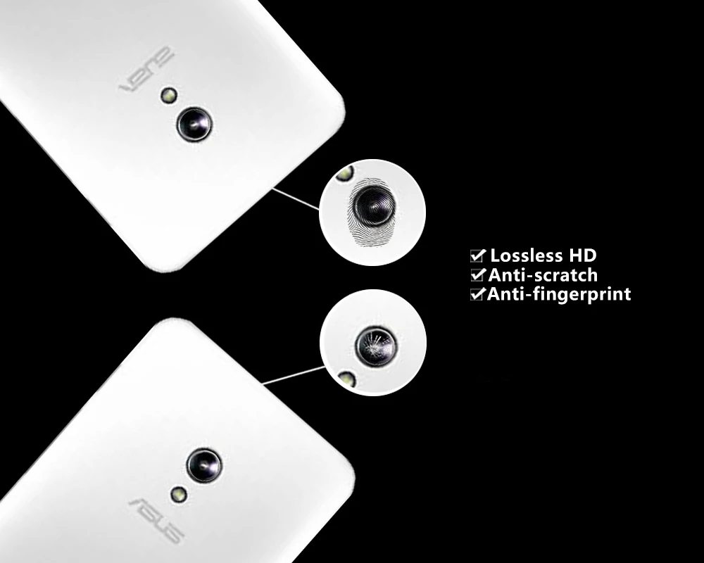 Настоящая задняя камера Объектив Закаленное стекло пленки для Asus ZenFone 4