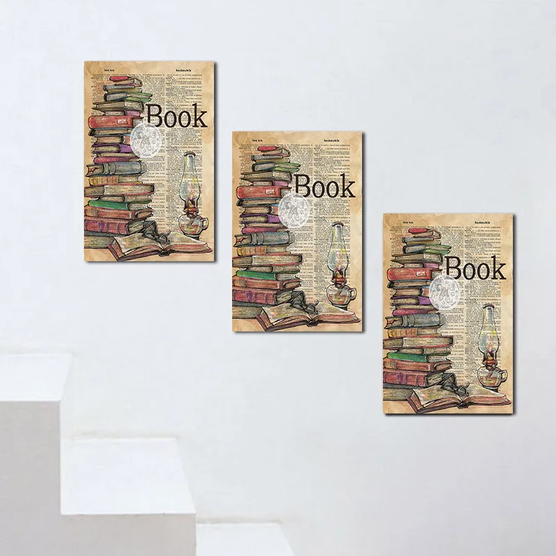 1 шт. винтажная книга из крафт бумаги новостная бумага стильная картина маслом