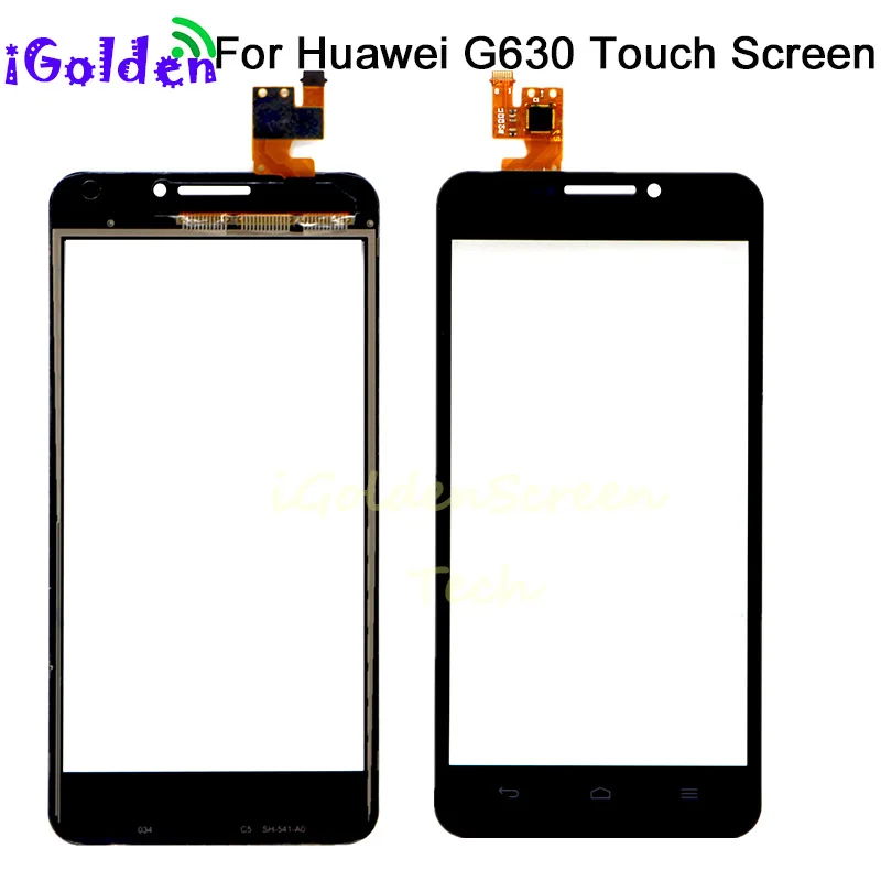 Для Huawei G630 G 630 сенсорный экран Переднее внешнее стекло дигитайзер панель