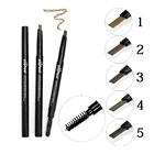 Двухсторонний карандаш для бровей, Водостойкий карандаш для рисования, подводка для бровей, косметический инструмент для макияжа для женщин TSLM2