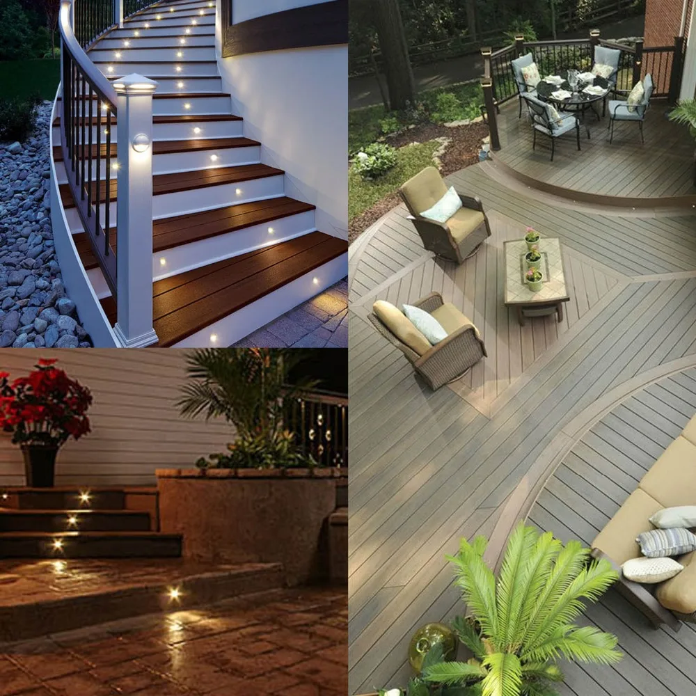 Новинка 6 шт. встраиваемые 22 мм Светодиодные палубные светильники 0 Вт 7 лм SMD2835