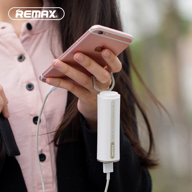 Модные Remax 5000 мАч палец кольцо Запасные Аккумуляторы для телефонов резервного