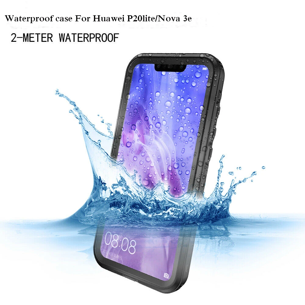Чехол Shellbox водонепроницаемый для Huawei P20Lite / Nova 3e летний защитный чехол плавания с