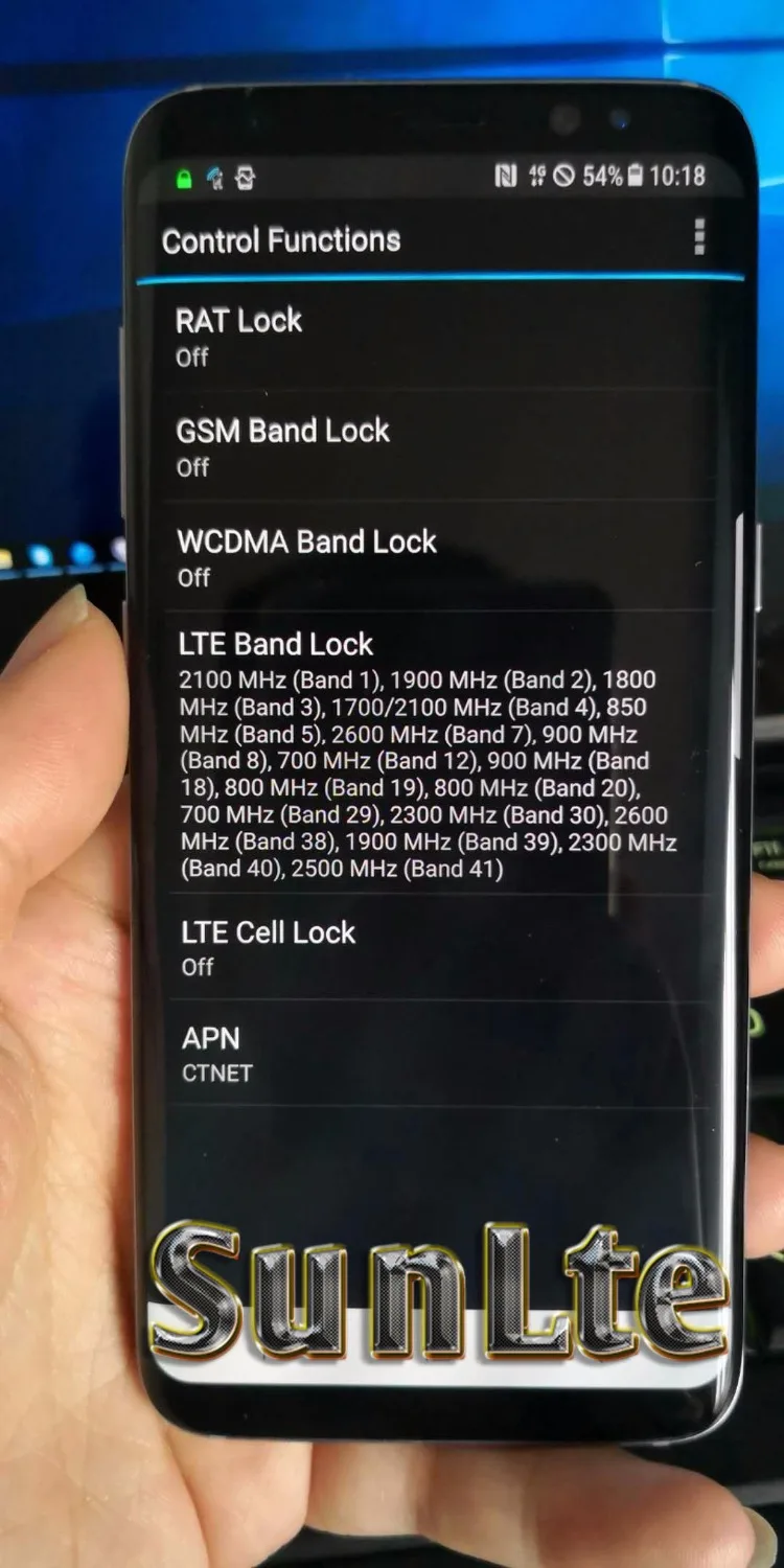Tems S8 G9500 тест драйв телефон Поддержка VoLTE/3CA/256 QAM/PESQ и POLQA замок группа/ tems pocket/Tems